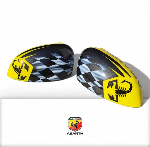 Abarth retrovisori calotte - abarth,