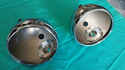 Calotte faro cromate fiat - 2,