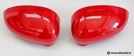 Calotte retrovisori rosse - calotte,